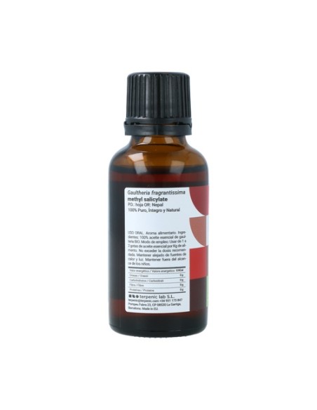 Aceite Esencial de Gaulteria Bio 30 ml de aceite esencial Terpenic
