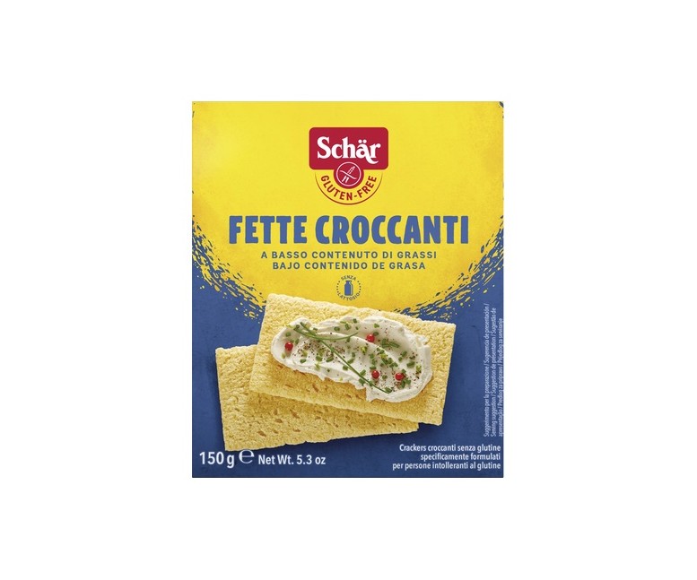 Tostadas crujientes sin gluten 150 g Schär