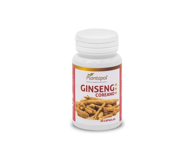 Ginseng Coreano 60 cápsulas de 500mg Plantapol