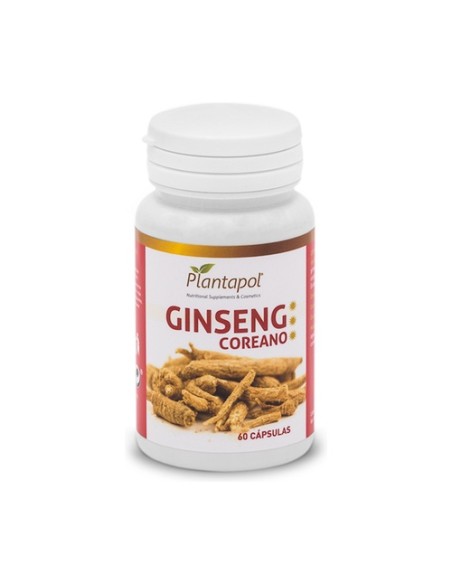 Ginseng Coreano 60 cápsulas de 500mg Plantapol