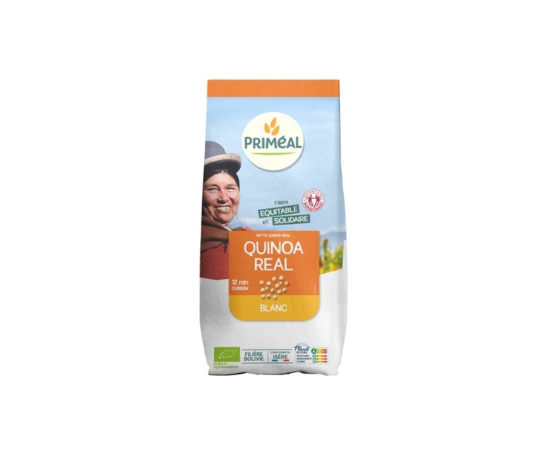 Quinoa real sin gluten Bio 500 g Primeal