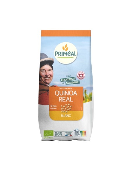 Quinoa real sin gluten Bio 500 g Primeal
