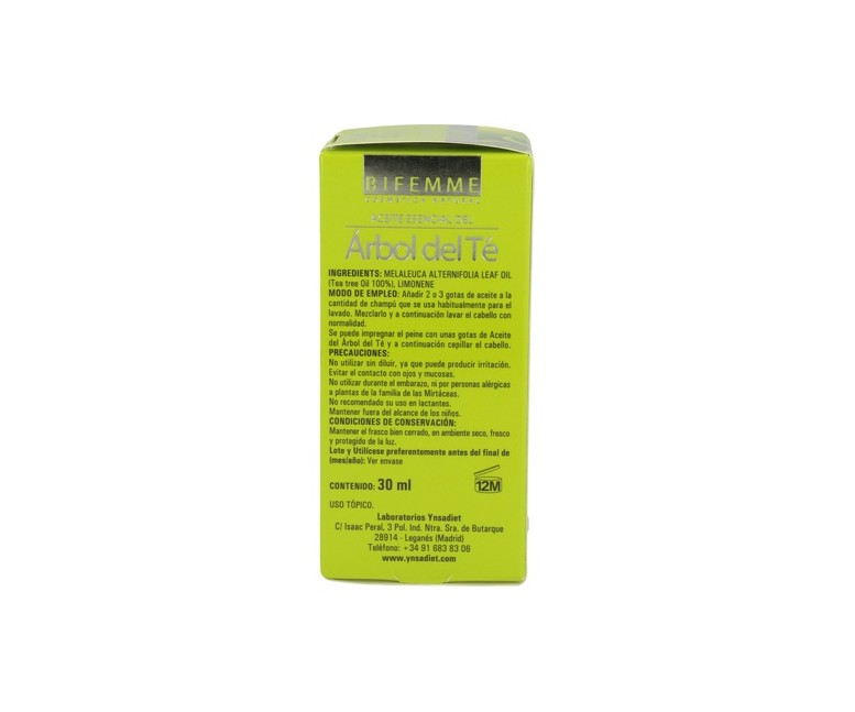 Aceite de Árbol del Té 30 ml (Árbol del Té) Bifemme