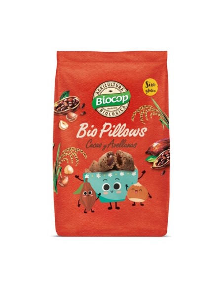Biopillows Choco Avellanas 300 g Biocop