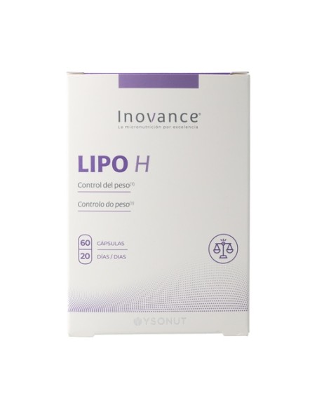 Lipo H - control de peso 60 cápsulas Inovance