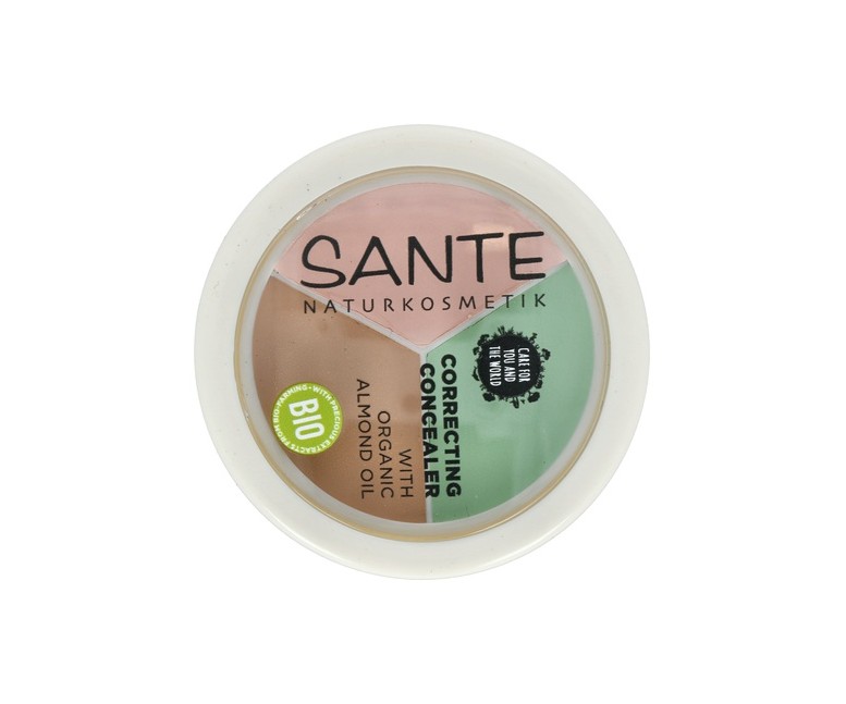 Corrector Polvo-Crema 3 Tonos 6 g de polvo Sante