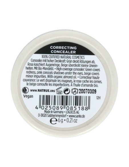 Corrector Polvo-Crema 3 Tonos 6 g de polvo Sante