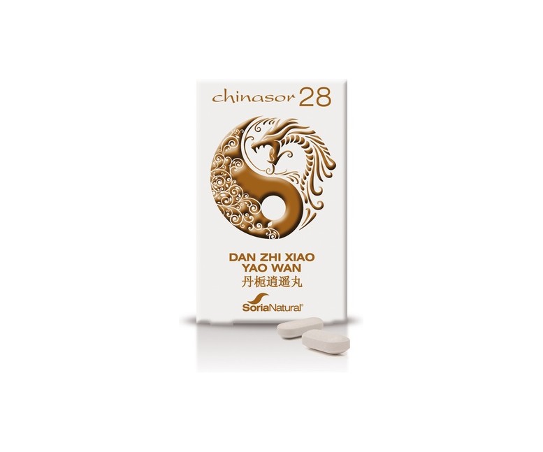 Chinasor 28 Dan Zhixiao Yao Wan 30 comprimidos Soria Natural