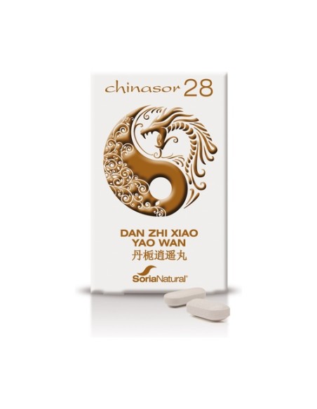Chinasor 28 Dan Zhixiao Yao Wan 30 comprimidos Soria Natural