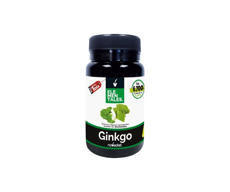 Ginkgo biloba 30 cápsulas vegetales Nova Diet