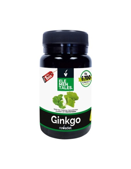 Ginkgo biloba 30 cápsulas vegetales Nova Diet