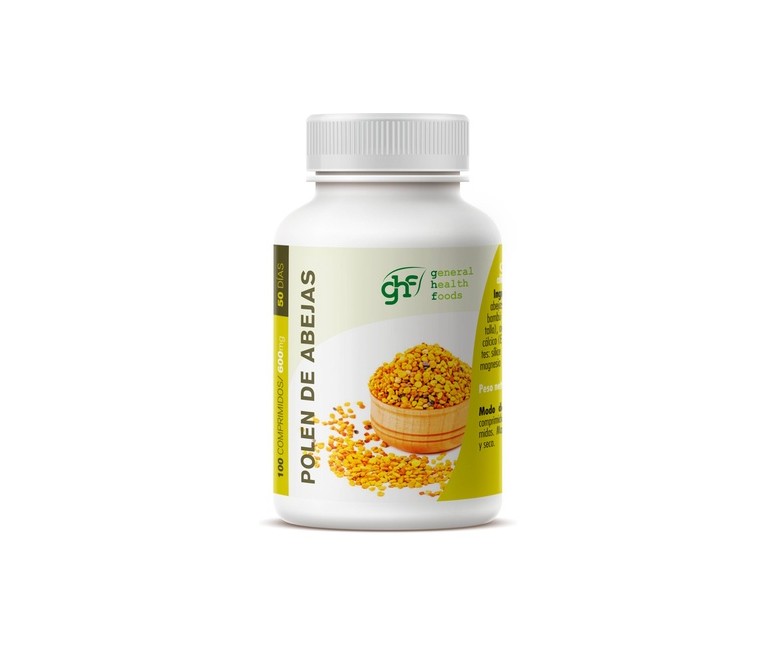 Polen de abejas comprimidos 100 comprimidos de 600mg GHF