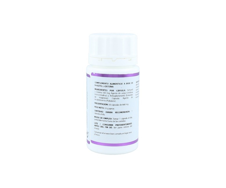 N-Acetil L-Cisteína Holomega 50 cápsulas Equisalud