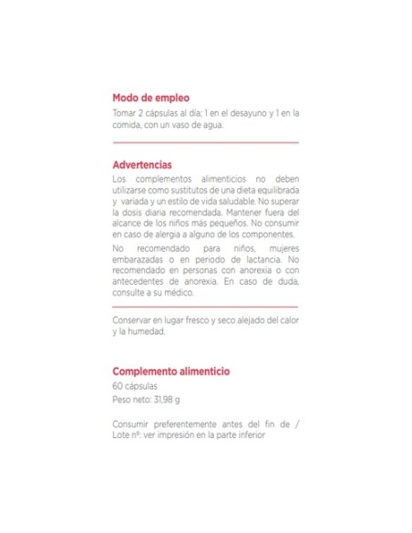 Satylia (metabolismo) 60 cápsulas Eubiotics