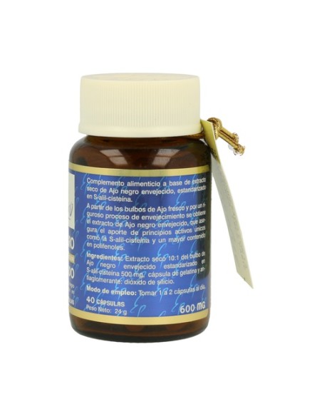 Ajo negro envejecido 40 cápsulas vegetales de 650mg Estado Puro