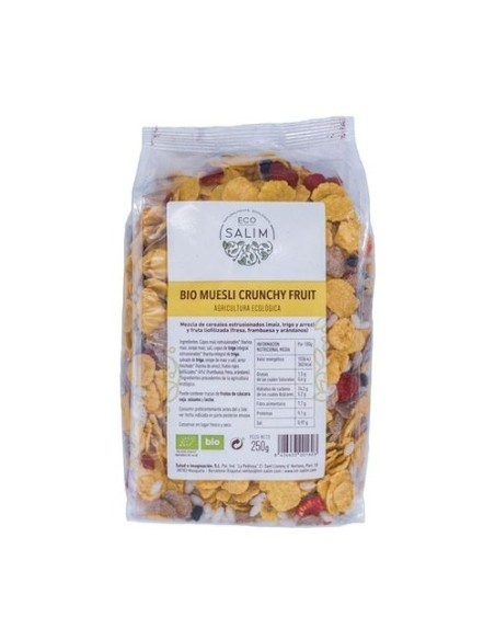 Bio muesli crunchy fruit Bio 250 g Eco Salim