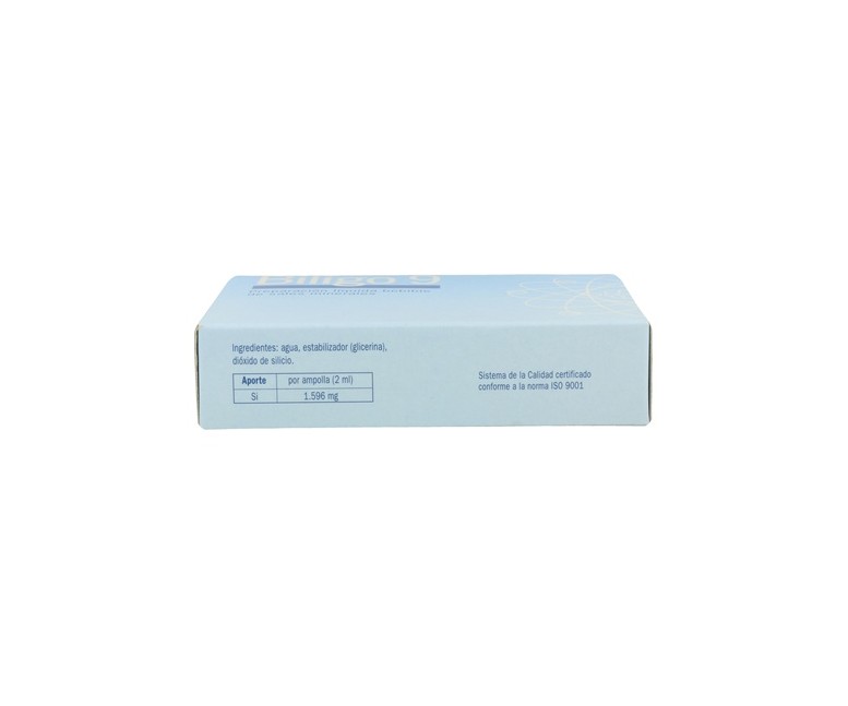 Biligo 9 (Silicio) - Oligoelemento 20 ampollas de 2ml Plantis