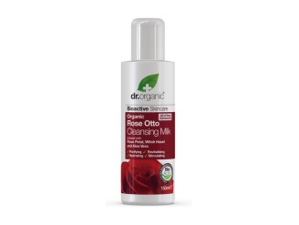 Leche limpiadora orgánica Rose Otto