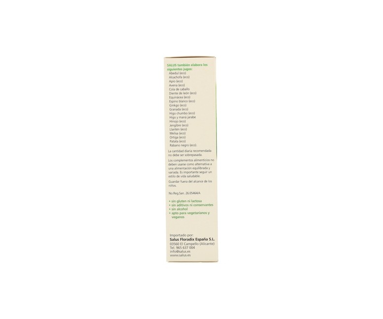 Jugo de Jengibre Schoenenberger 200 ml Salus