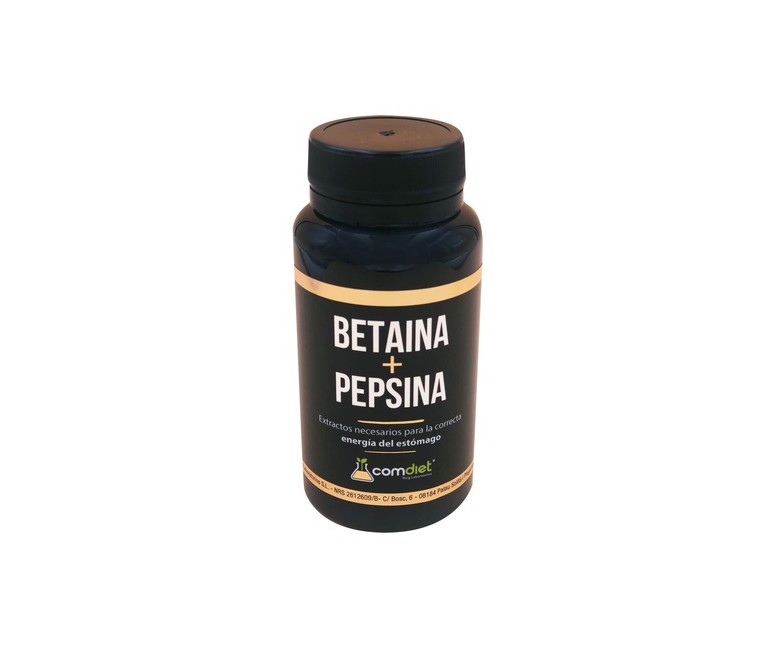 Betaína + Pepsina 60 cápsulas Comdiet
