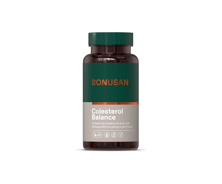 Colesterol balance 60 cápsulas vegetales Bonusan