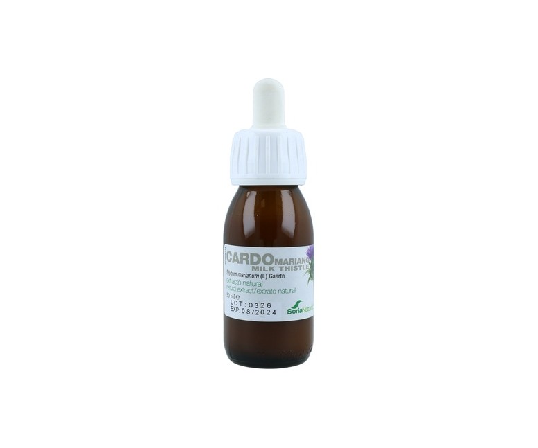 Extracto natural de cardo mariano 50 ml Soria Natural
