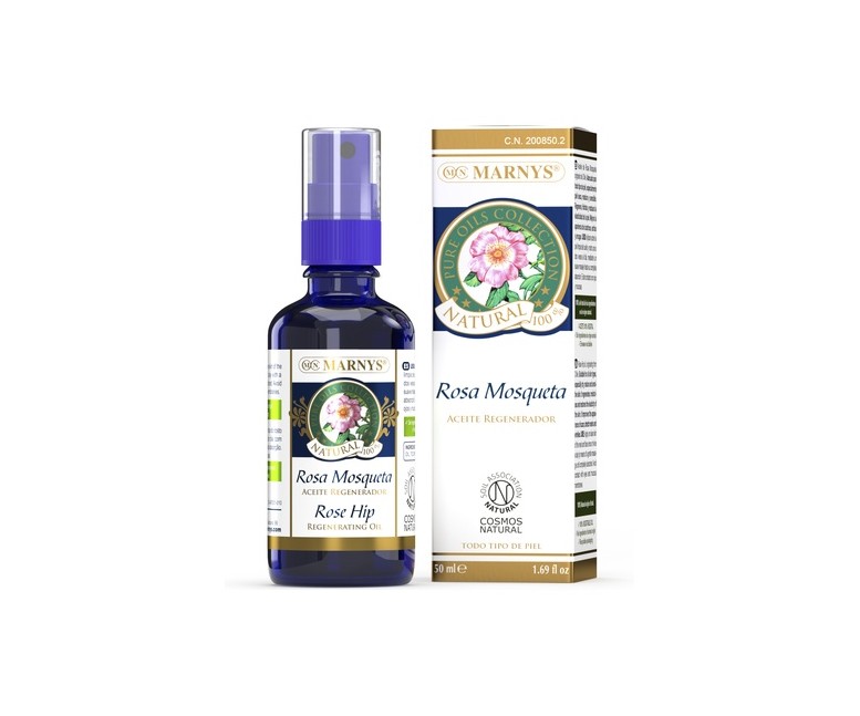 Aceite regenerador rosa mosqueta en spray 50 ml de aceite MARNYS®