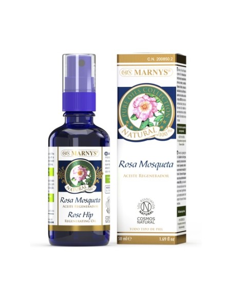 Aceite regenerador rosa mosqueta en spray 50 ml de aceite MARNYS®