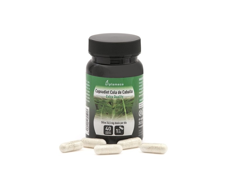 Capsudiet Cola de caballo 40 cápsulas vegetales Plameca