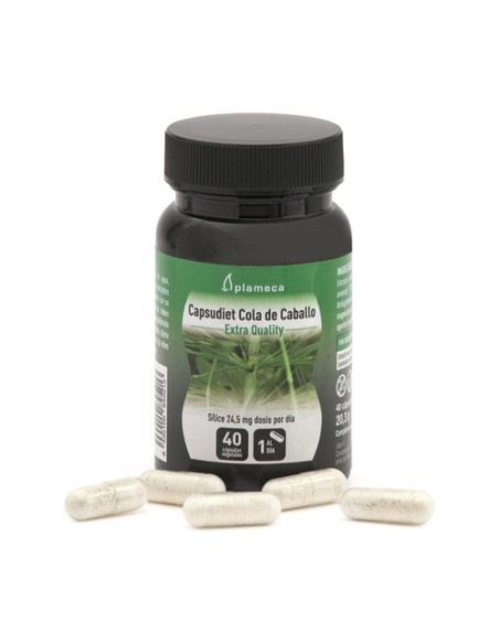 Capsudiet Cola de caballo 40 cápsulas vegetales Plameca