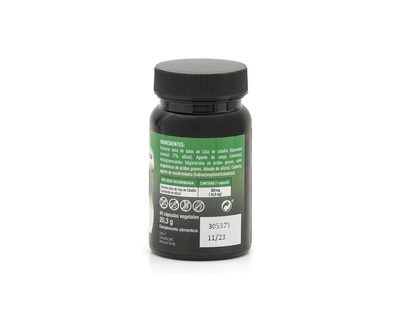 Capsudiet Cola de caballo 40 cápsulas vegetales Plameca