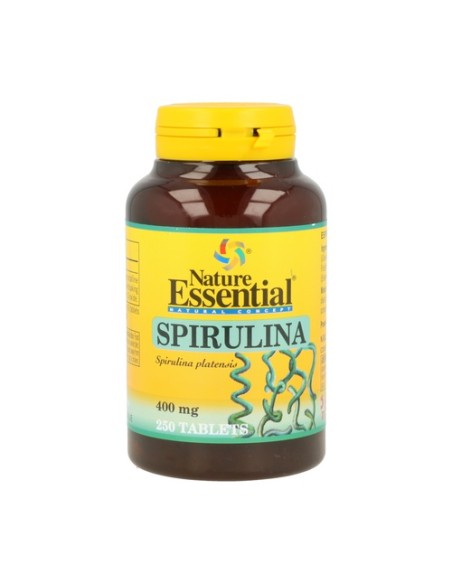Espirulina 250 comprimidos de 400mg Nature Essential