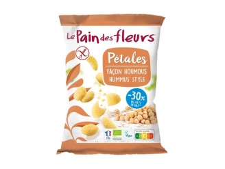 Pétalos estilo hummus