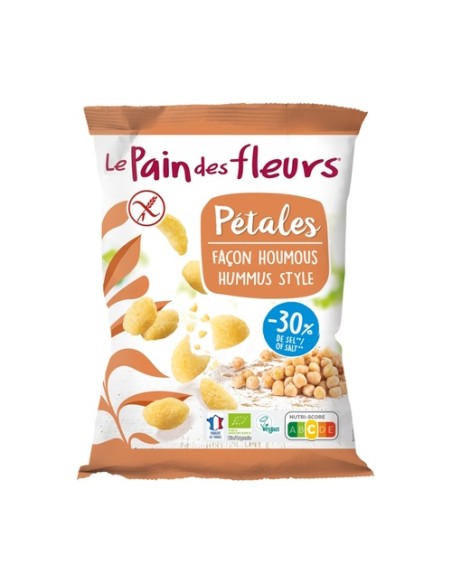 Pétalos estilo hummus 75 g Le pain des fleurs