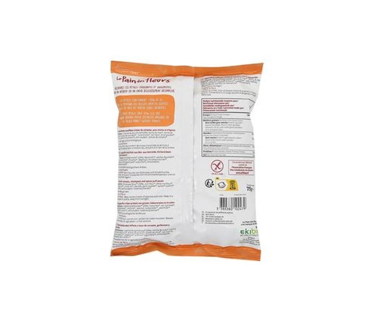 Pétalos estilo hummus 75 g Le pain des fleurs