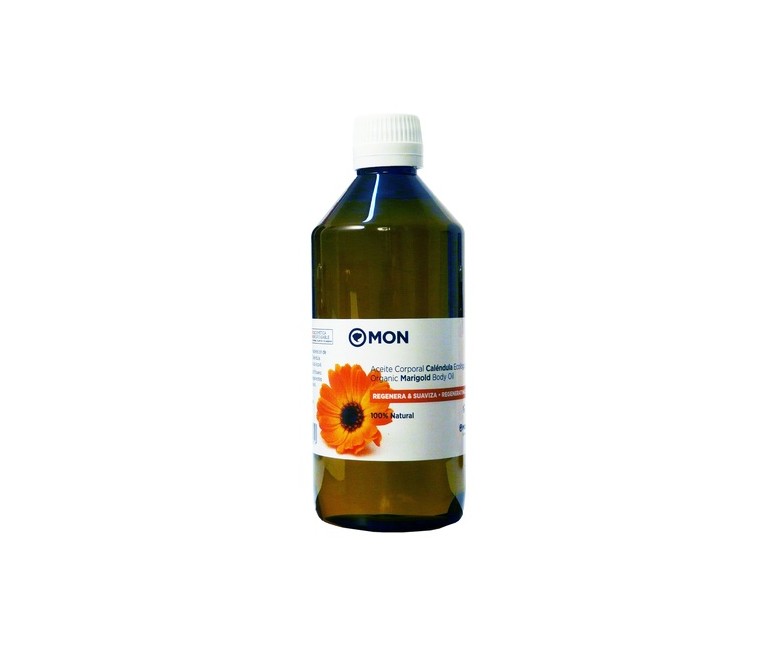 Aceite Corporal Caléndula 500 ml de aceite esencial Mon Deconatur