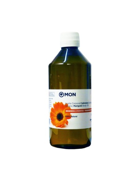 Aceite Corporal Caléndula 500 ml de aceite esencial Mon Deconatur