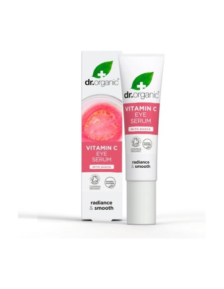 Sérum de ojos iluminador Vitamina C 15 ml de sérum (Guayaba) Dr. Organic