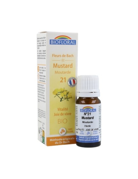 Flores de Bach mostaza Nº21 Bio 300 gránulos Biofloral