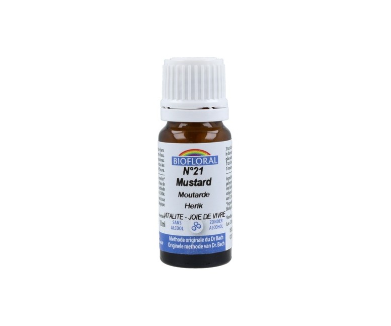 Flores de Bach mostaza Nº21 Bio 300 gránulos Biofloral