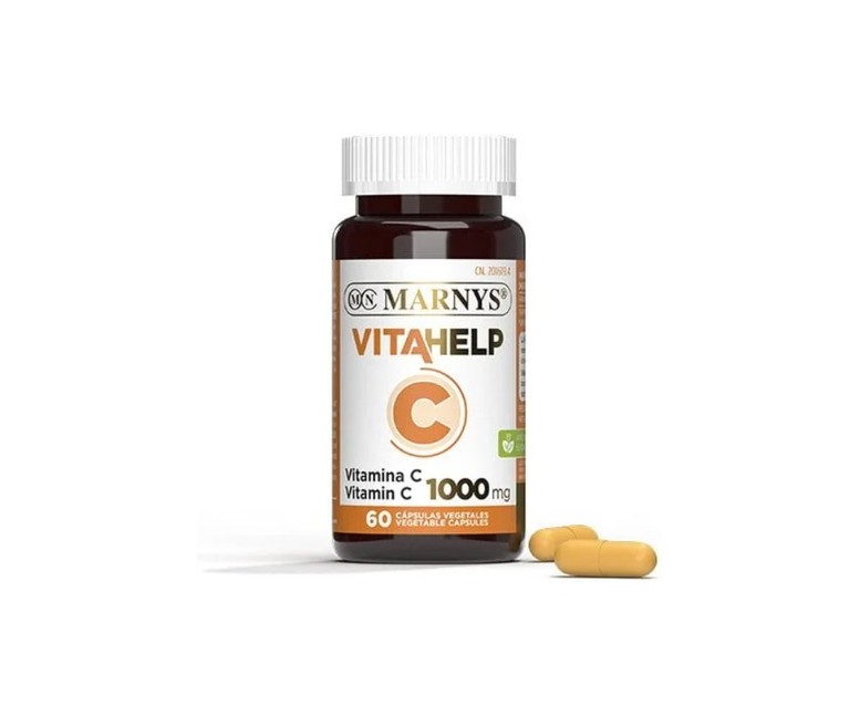 Vitahelp Vitamina C 60 cápsulas de 1000mg MARNYS®
