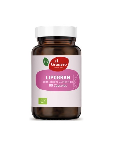 Lipogran Bio 60 cápsulas de 500mg El Granero Integral
