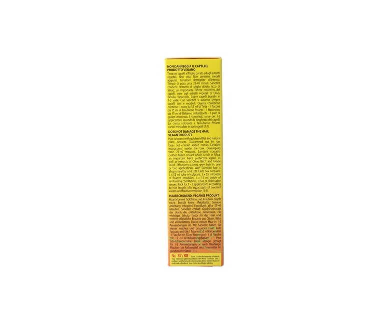 Tinte Sensitive 76 Rubio Ambar 125 ml (Rubio) Sanotint