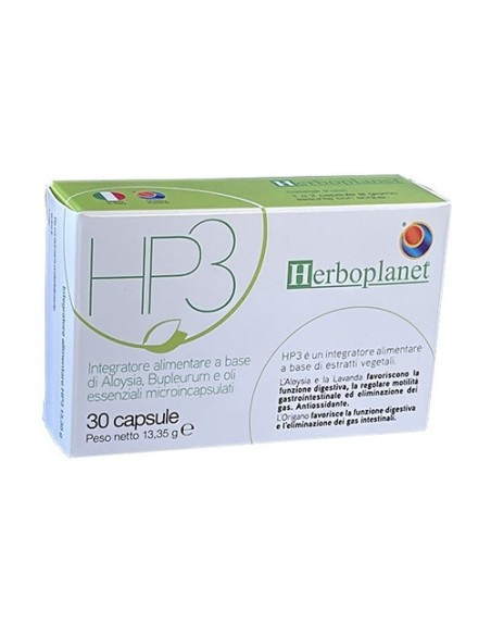 Hp3 función digestiva 30 cápsulas Herboplanet