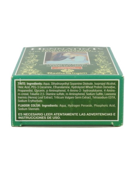 Hennatint Castaño Caoba Claro 1 unidad Radhe Shyam