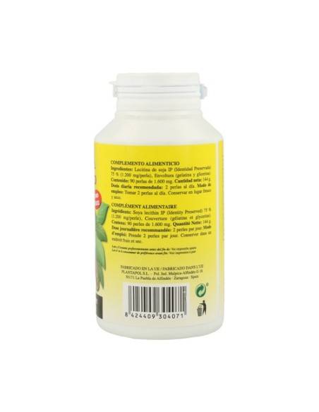 Lecitina de Soja IP 90 cápsulas Plantapol