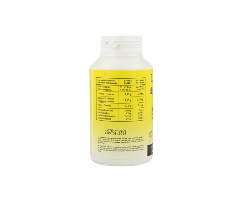 Lecitina de Soja IP 90 cápsulas Plantapol