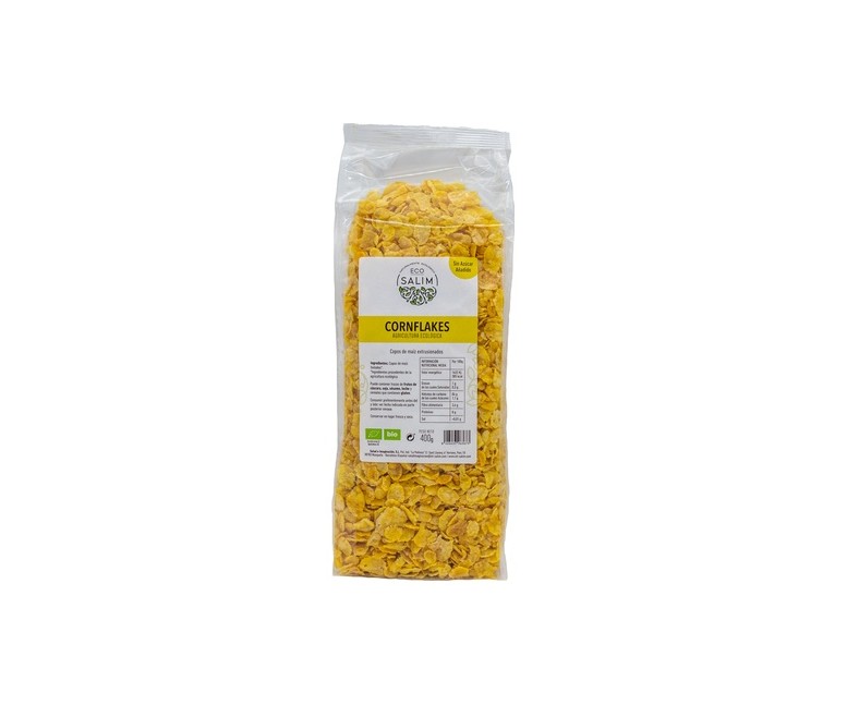 Cornflakes sin azúcar Bio 400 g Eco Salim