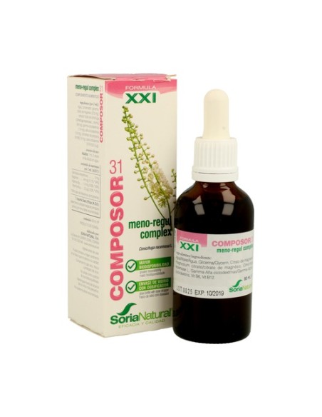 Composor 31 Meno-Regul Complex Fórmula XXI 50 ml Soria Natural