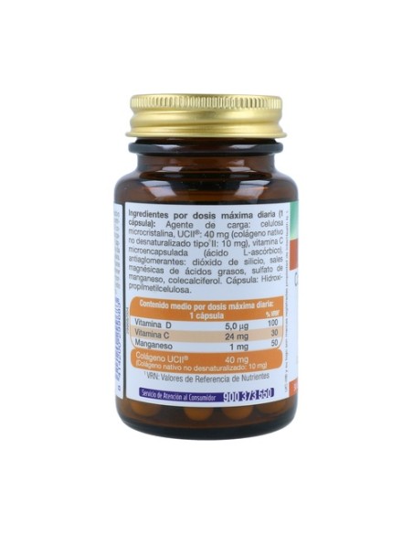 Mega colageno UC-ll 30 cápsulas vegetales Dietisa